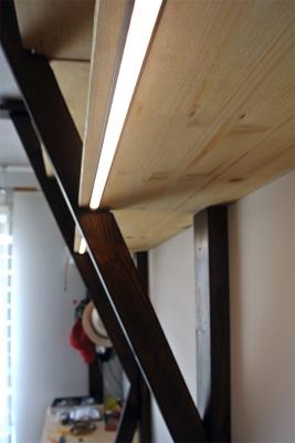 LED-Beleuchtung in den Böden LED-Beleuchtung in den Böden