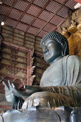 Riesiger Buddha im Todai-Ji in Nara Riesiger Buddha im Todai-Ji in Nara