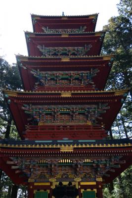 Pagode des Toshogu-Schreins in Nikko Pagode des Toshogu-Schreins in Nikko