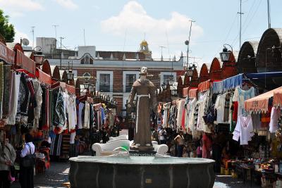 Handwerksmarkt Parián in Puebla Handwerksmarkt Parián in Puebla